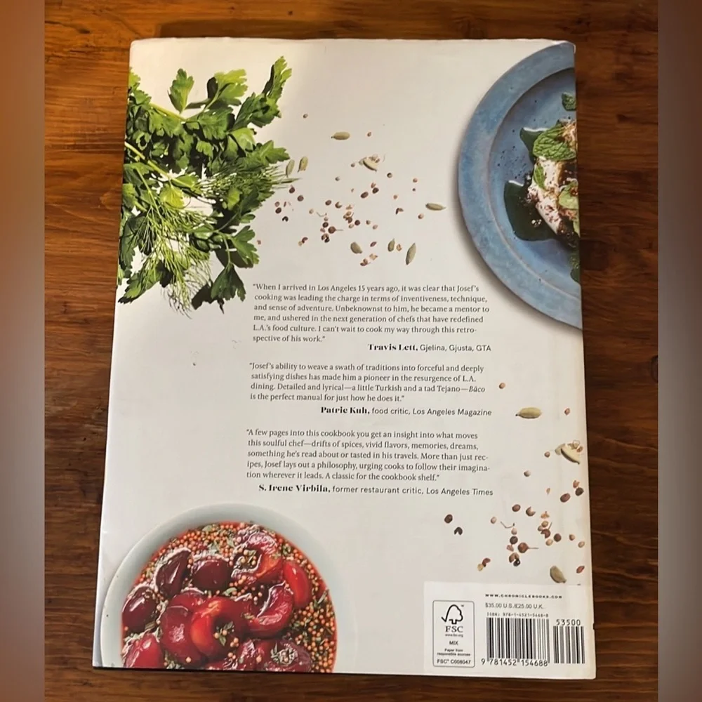 bäco Cookbook by‎ Josef Centeno Los Angeles